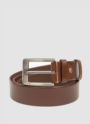Ремень мужской кожаный, цвет коричневый, 196r40y1w5