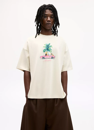 Мужская футболка майами тайгерс pull&bear