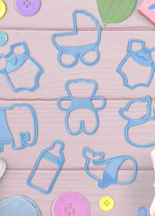 Набір для вирубування печива форма-штамп