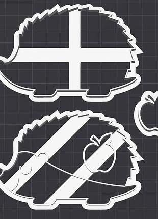 Формочка для печива їжачок лінзер