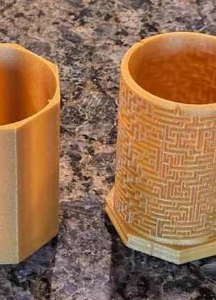 Gift card puzzle tube