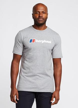 Xl-xxl berghaus футболка з великим лого на всі груди