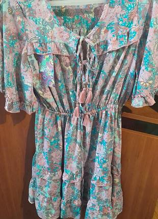 Шикарное летнее платье