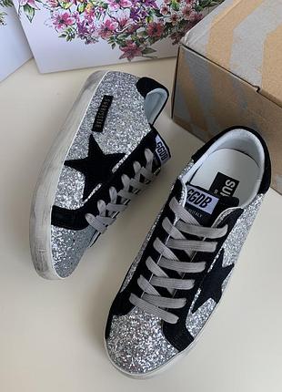 Кеди кросівки блискітки
