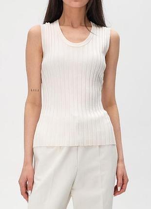 Майка в толстый рубчик cos