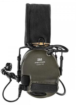 Активные наушники peltor 3m™ comtac™ xpi з мікрофоном (olive)