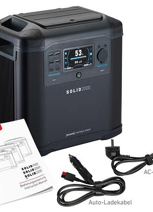 Зарядная станция accurat solid 2000 powerstation 2000 вт 1573 втг