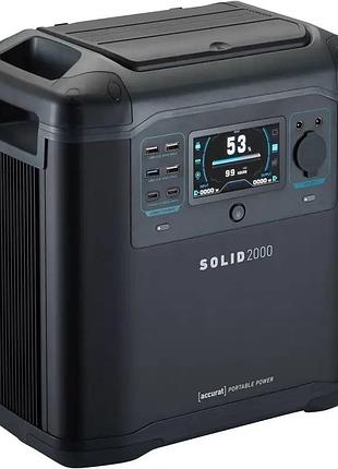 Зарядная станция accurat solid 2000 powerstation 2000 вт 1573 втг2 фото