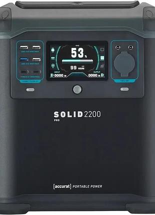 Зарядная станция accurat solid 2000 powerstation 2000 вт 1573 втг3 фото