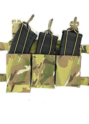 Потрійний підсумок на 6 магазинів detachable flap creed original multicam