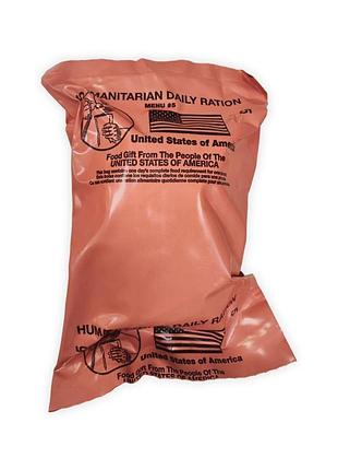 Американський сухпай usa humanitarian daily ration