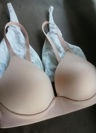 Бюстгальтер жіночий безкаркасний безкісточковий primark набір бюстгальтерів 2 шт uk 32c eur 70c