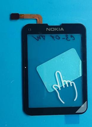 Тачскрин nokia c3-01 с дефектом