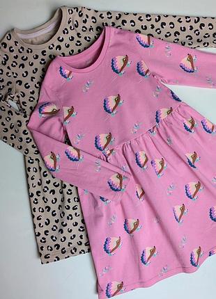 Сукня з довгим рукавом дівчача