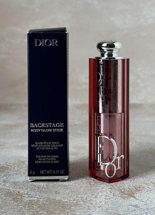 Dior - rosy glow blush stick - румʼяна в стіку, 012 - rosewood