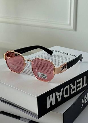 Женские фотохромные очки | металлическая оправа | uv400 | комплект 🎁miu miu 🕶