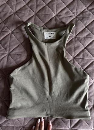 Топ майка хакі