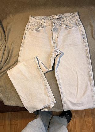 Прямі джинси zara