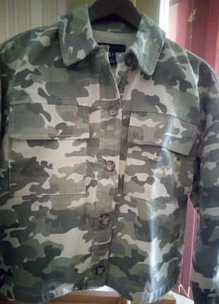 Куртка мілітарі new look p s/m нова