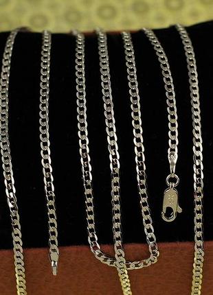 Цепь xuping jewelry панцирная 45 см 2 мм серебристая