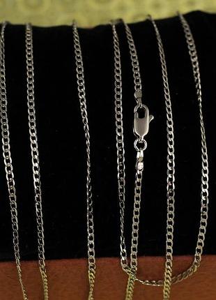 Цепь xuping jewelry панцирная крученая 45 см 1.8 мм серебристая