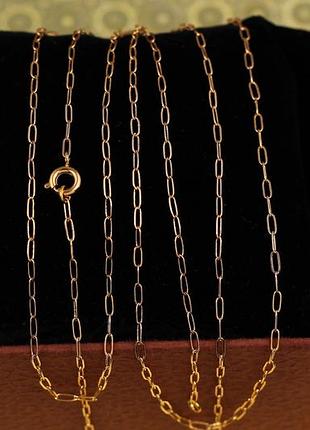 Цепь xuping jewelry форцатина 35 см 2 мм золотистая