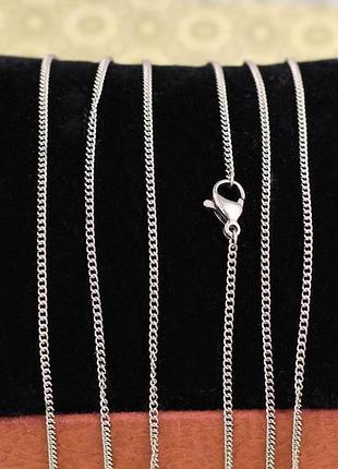 Цепь xuping jewelry панцирная 45 см 1,5 мм серебристая