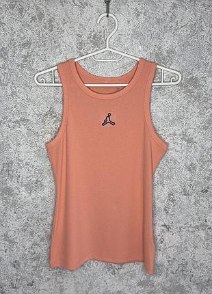 Майка жіноча nike air jordan center jumpman ribbed оригінал !