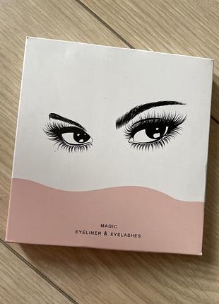 Накладні вії, вії, eyelashes, набір для вій