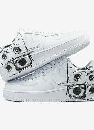 Кросівки nike tint air force x comme des garçons supreme
