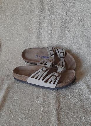 Birkenstock granada soft шльопанці р.38 устілка 24,5см