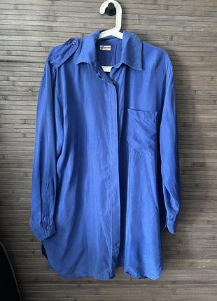 Подовжена шовкова сорочка вінтаж san antonio