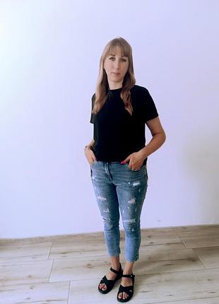 Джинси рваночка