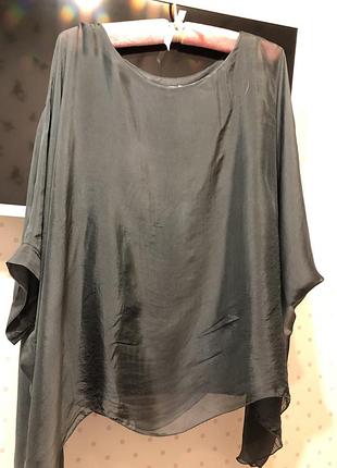 Топ блузка майка розлітайка шовк італія