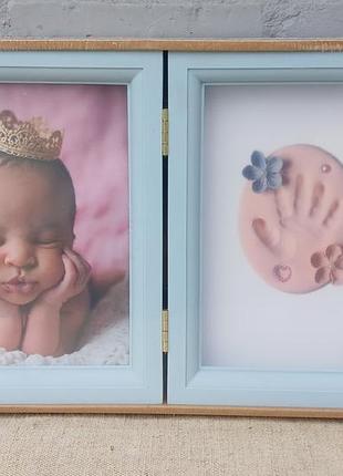 Фоторамка дитяча для створення відбитка ручки малюка