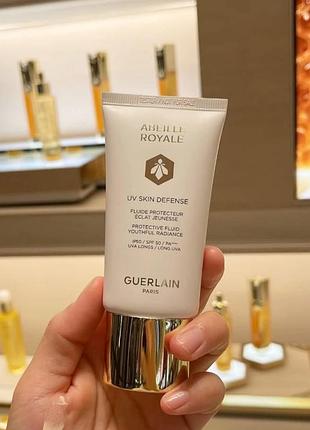 Сонцезахисний флюїд - guerlain abeille royale suv defense protective fluid spf50 50ml