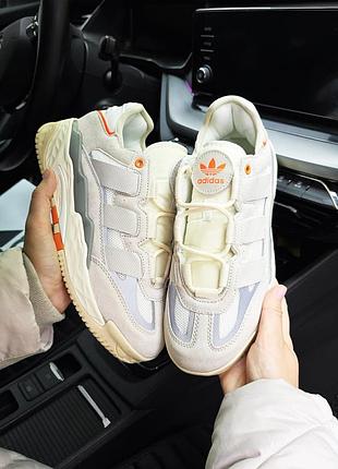 Женские кроссовки adidas niteball бежевые (37 - 41)