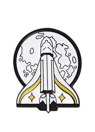 Значок игра the last of us элли космический шатл брошка одни из нас луна nasa games космос корабль