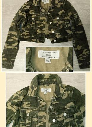 Джинсовый пиджак на девочку