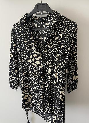Сорочка леопард zara