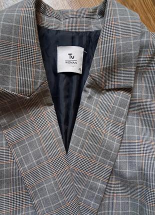 Стильовий піджак блейзер 54-56 розмір