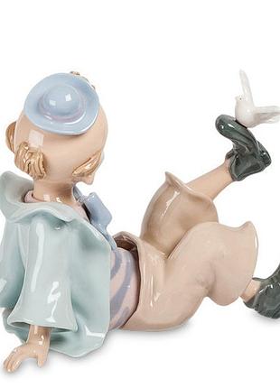 Статуэтка pavone клоун с голубем 11 см 1105752