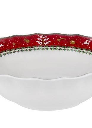 Салатник lefard рождественская коллекция 16 см 943-190 фарфор