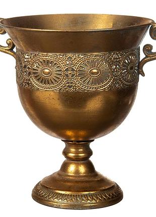 Ваза кашпо металева гера 28,5х25 см 18801-005