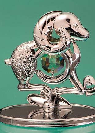 Фигурка crystocraft со стразами swarovski знак зодиак овен 8 см 0347-001 sl