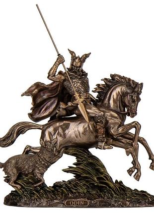 Статуэтка veronese один – бог войны и победы 35х32х11 см 75997 полистоун с бронзовым напылением