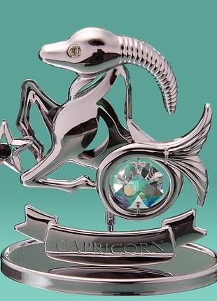 Фигурка crystocraft со стразами swarovski знак зодиак козерог 8 см 0266-001 sl