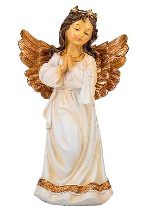 Фигурка с подстветкой ангелок 31,5 см 10507-010 полистоун