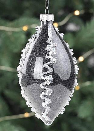 Набор стеклянных шаров на елку lefard 6 шт 13 см 16017-023