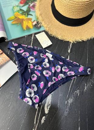Трусики від купальника в квіточку низька посадка розмір хс